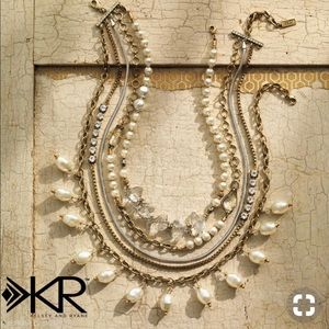 Silpada K & R detachable adjustable necklace